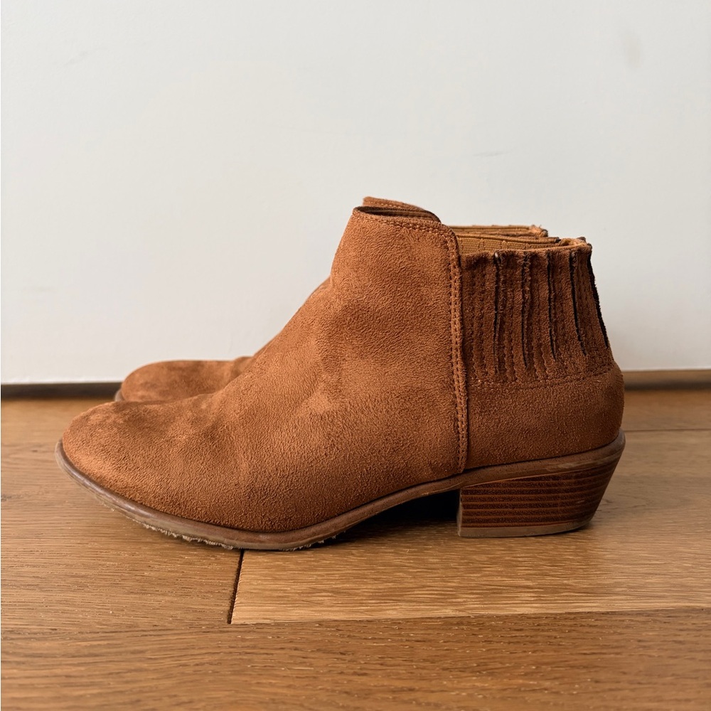 SWS Brown Suede Ankle Boots Size 7